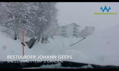 Rij mee met Alpenweerman vanuit de thuisbasis van Johann Geers
