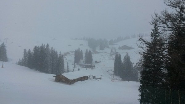 Nieuwe sneeuw! update uit het Salzburgerland