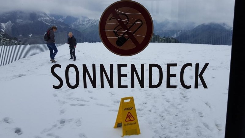 Alpen - Europaweer - Zomerse warmte gaat polaire lucht verdrijven