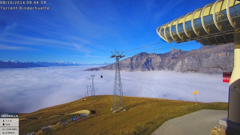Alpen - Einde te koude herfstweer in zicht. Medio volgend week markante opwarming