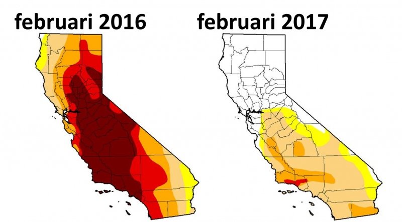 Californië: van extreme droogte naar damdoorbraak?
