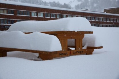 Alpen -  Guur, nieuwe warmtefront sneeuw onderweg