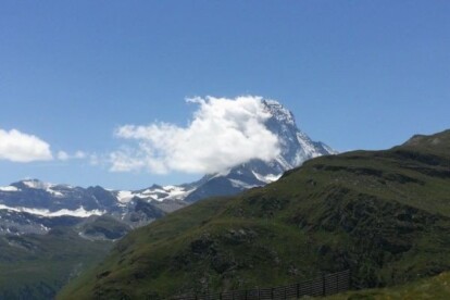 Alpen - Koufrontpassage, weekend herstel warme zomerweer
