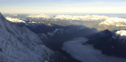 Alpen - Na sneeuwval terug zon