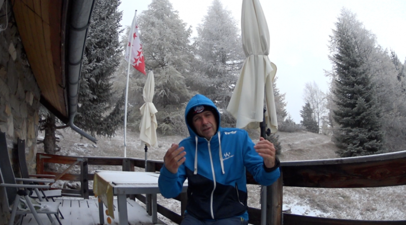 Winterweer Alpen / Vlog Johann vanuit de Walliser Alpen