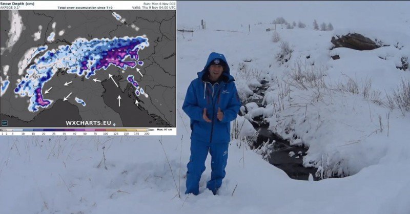 Alpen - Winter impresssie en Vlog vanaf de Simplon / Oberwallis