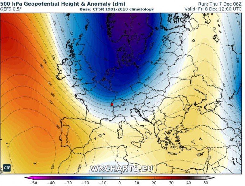 Avond update -  Winters billen knijpen Benelux - Alpen