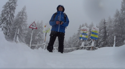 Sneeuwval Rosswald Oberwallis Vlog