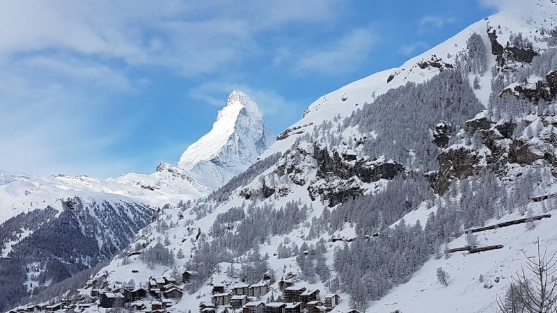 Alpenweerman in Zermatt. Video part 1