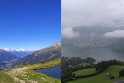 Alpen -  Hoogtelaag, grote contrasten oost - west