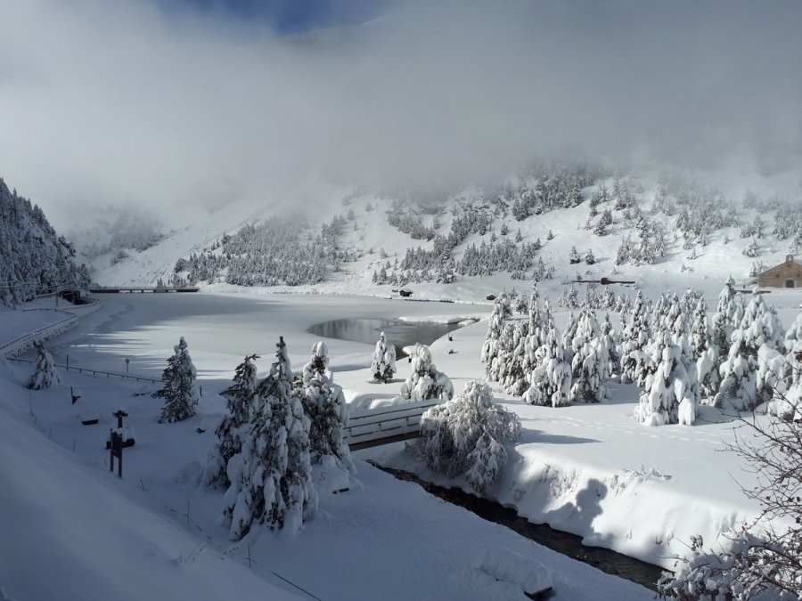 Alpen - Winterweer op zijspoor