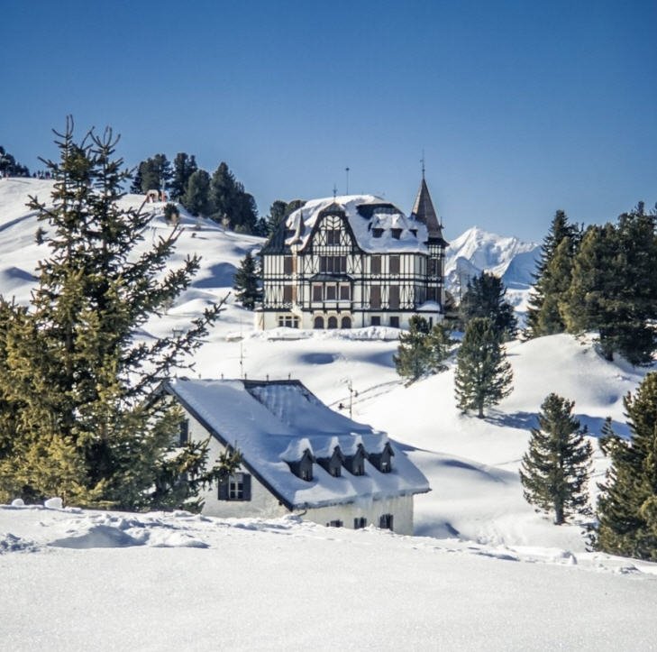 Alpen - "Zomerse" hogedruk en warmte anomalie
