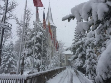 Winter-comeback in de Alpen