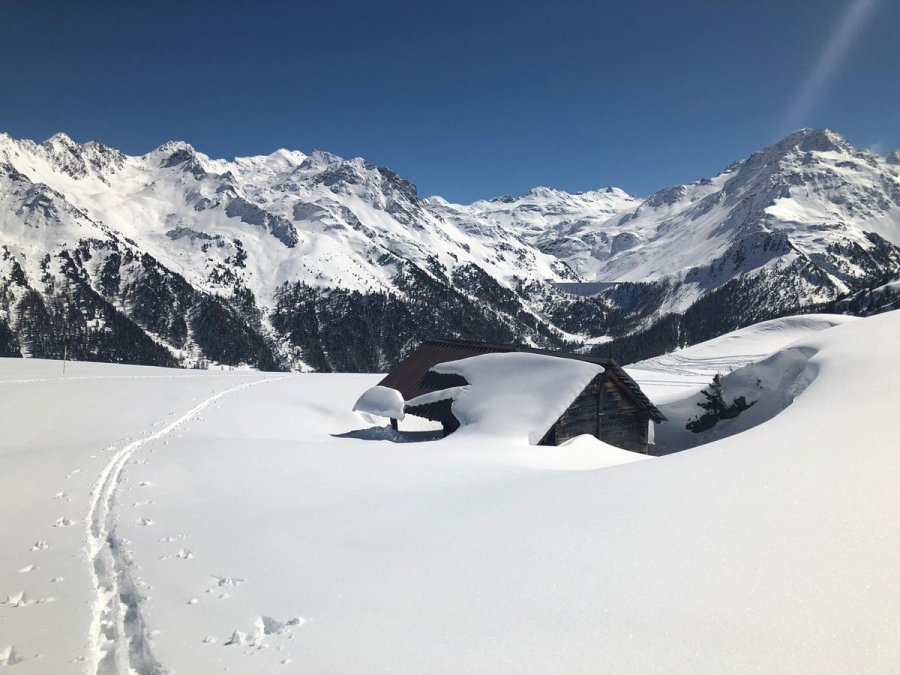 Alpen - Winterse stuiptrekkingen