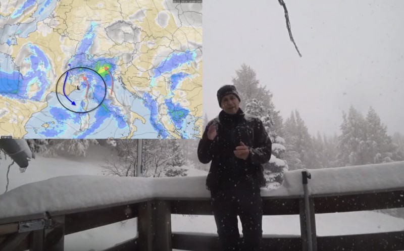 Alpen - Update Vlog Johann vanuit de sneeuw op Rosswald