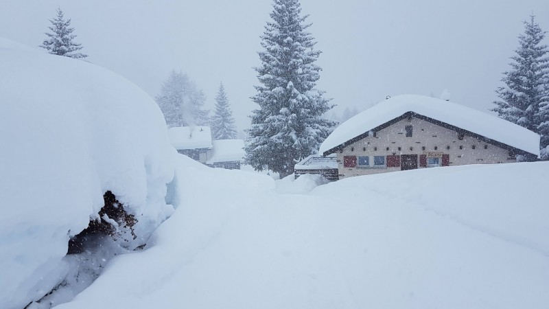 Alpen - Impressie Sneeuwval Oberwallis ( Vlog)