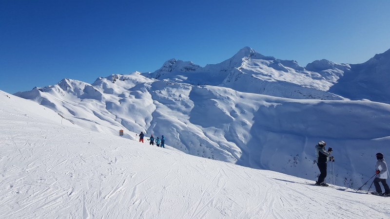 Alpen - Koufrontjes met bewolking en sneeuw in aantocht