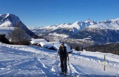 Alpen - Kaiserwetter Nieuwjaarsdag | Impressie - Vlog Wasenalp