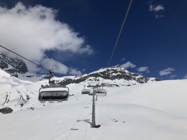 Cervinia, met de hoogste skilift van Europa