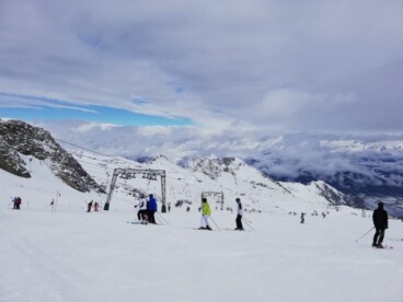 Alpen -  Spätwinterwetter met met ups en downs