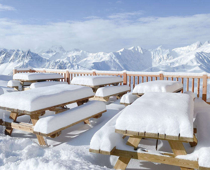 Alpen -  Koufront met sneeuw leidt winterse periode in