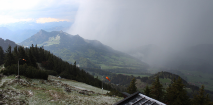 Alpen; wisselvallig en beduidend frisser, vanaf zondag zonniger en warmer?