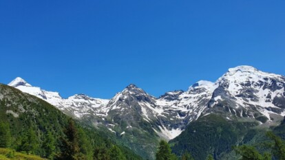 Alpen: warm en vrij zonnig zomerweer, buienkansen nemen toe