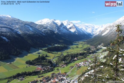 Alpen - Zware neerslag met hogerop ook sneeuwval en storm