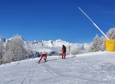 Alpen - Kick off wintersportseizoen Rosswald Oberwallis