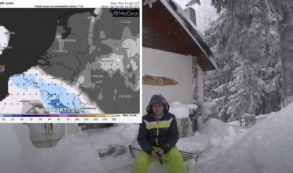Alpen - Benelux  | Avond update en vlog - Sneeuw(kansen)