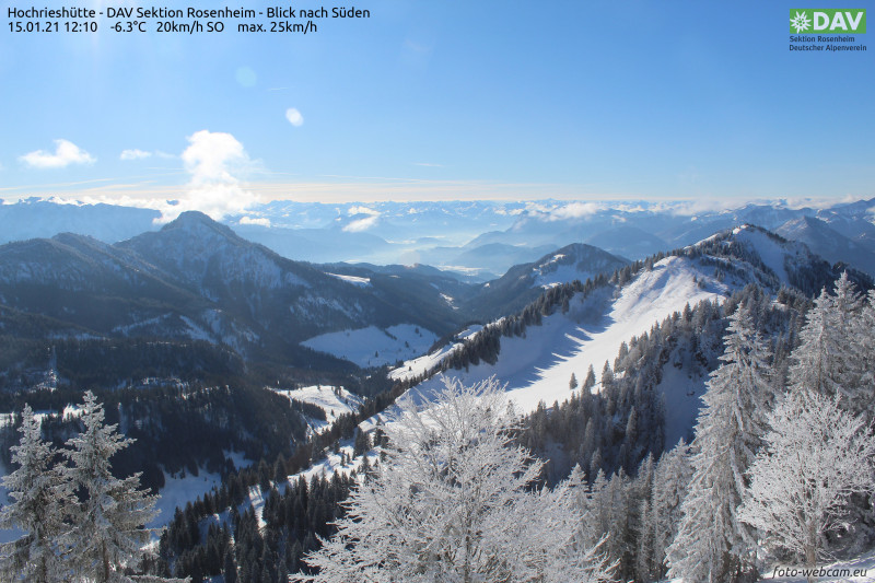 Sneeuw Lage Landen en Alpen in de kou
