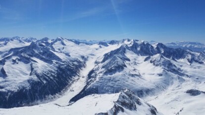 Alpen - Strijd tussen warme en koude lucht