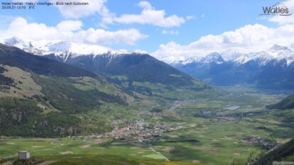 Alpen - Benelux - Onbestendig weer met buien, maar ook ruimte voor zon