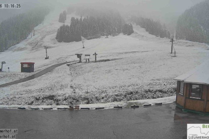 Alpen: Koufrontpassage zorgt voor regen en sneeuw