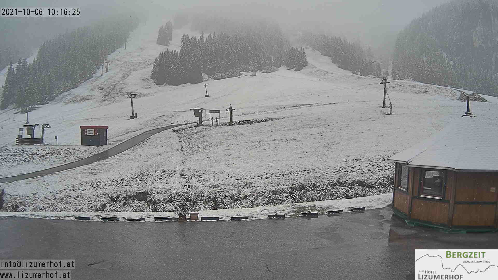 Alpen: Koufrontpassage zorgt voor regen en sneeuw