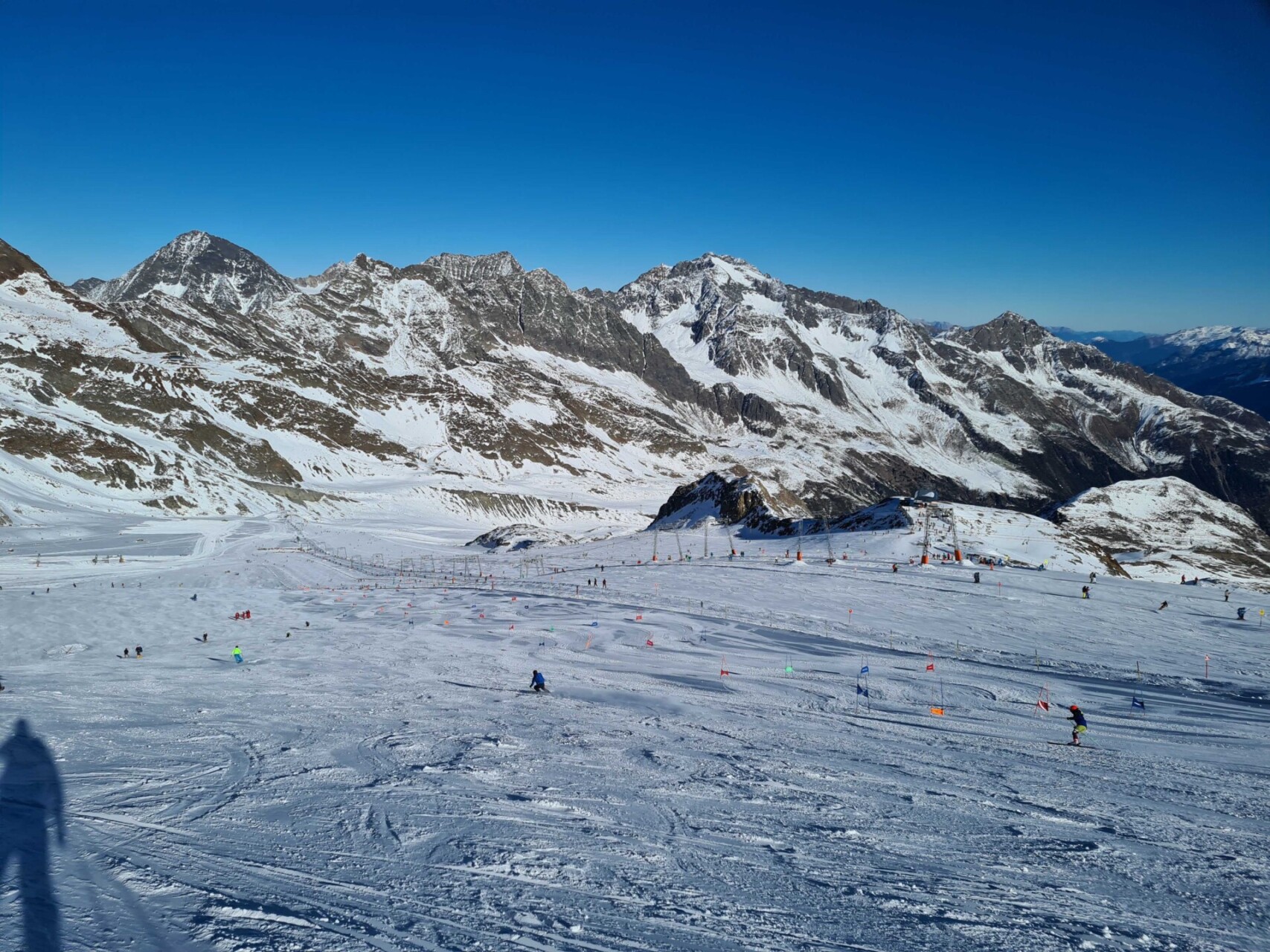 Polaire luchtmassa's met sneeuw veroveren de Alpen
