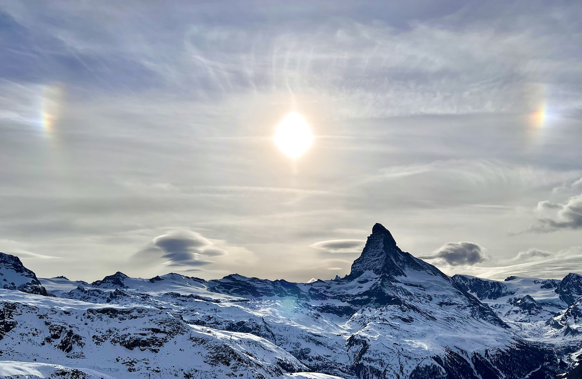 Surrealistische foto's van Zermatt en de Matterhorn