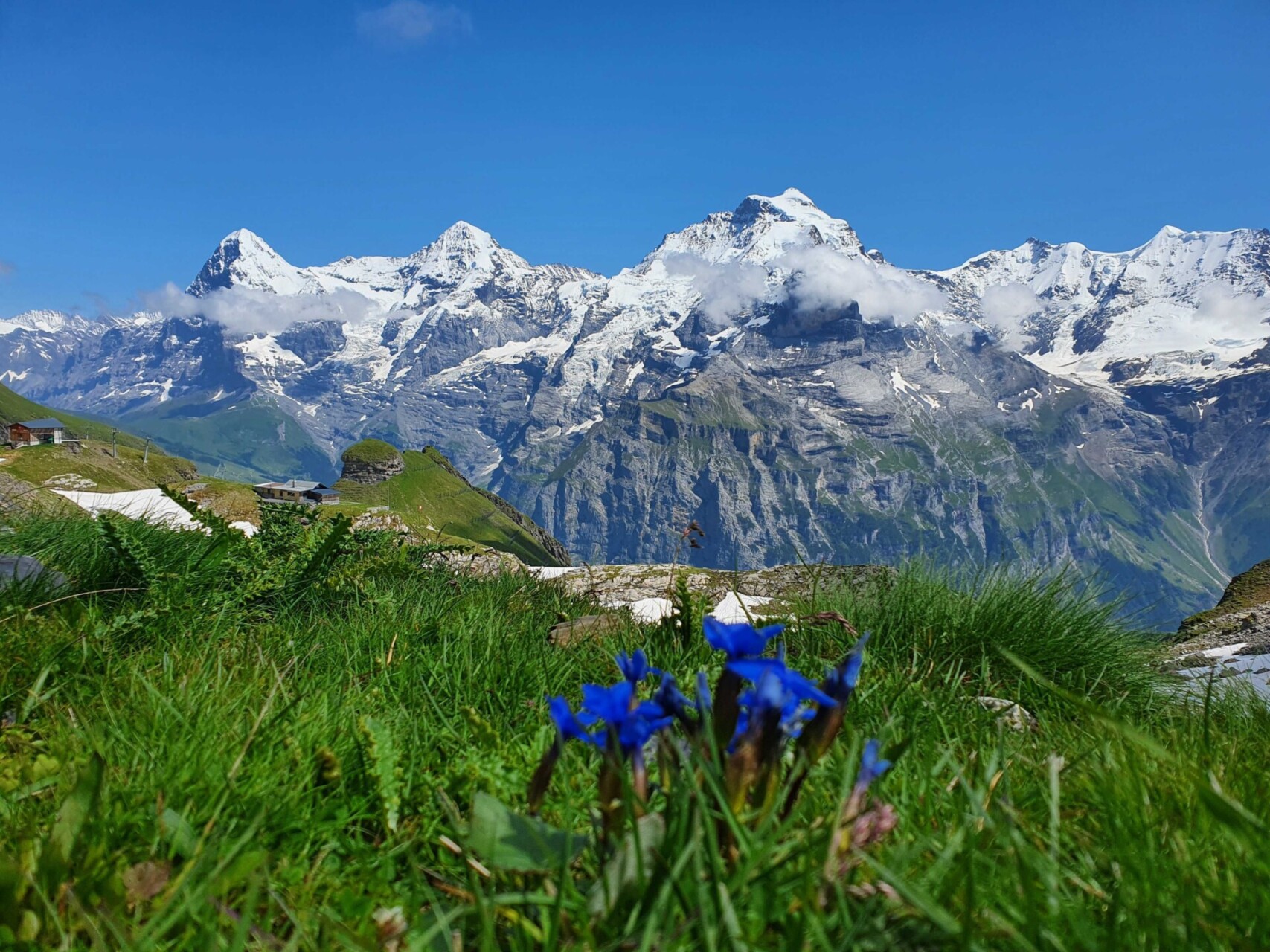 'Zomerse' oktober in de Alpen breekt records