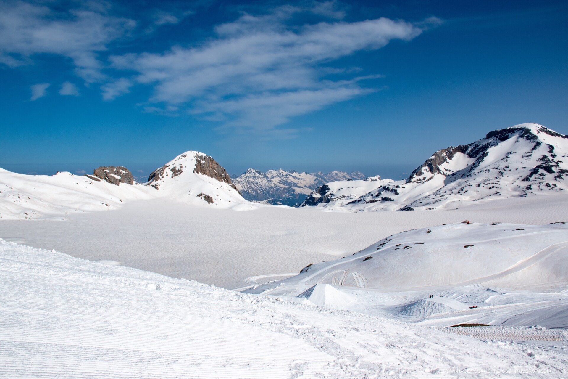 We verwachten flink wat sneeuw in de hogere delen van de Alpen