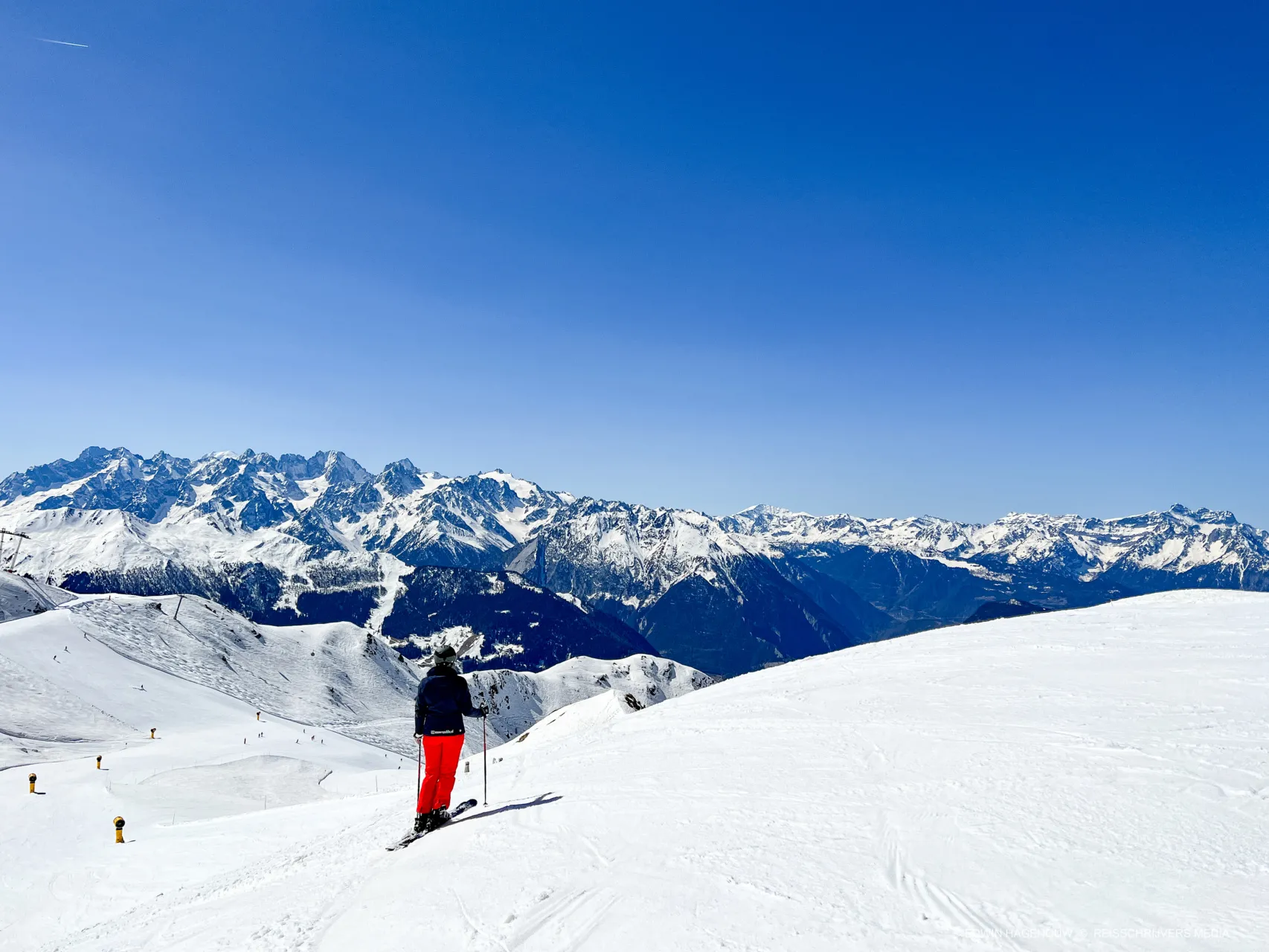 Alpenweerman reistips | Ga eens lente-skiën in Nendaz in Zwitserland