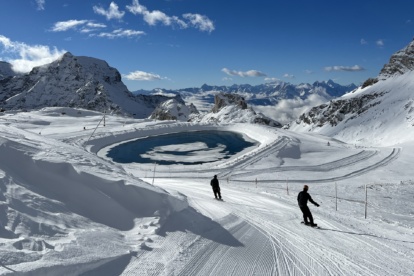 In Valle d'Aosta kun je gewoon nog lekker skiën in april (en soms zelfs in mei!)