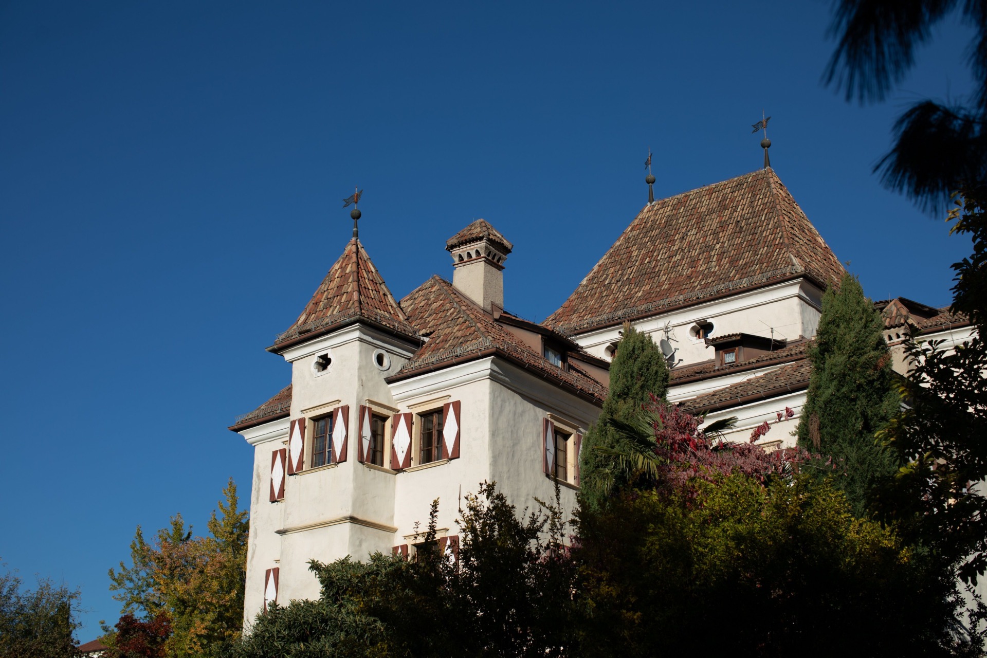 Herfstvakantie in een kasteel, midden in het heerlijke Zuid-Tirool