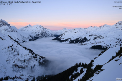 Alpen: Saharastof en sneeuwsmelt, maar kouder weer en sneeuw in aantocht!